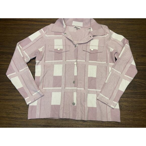 Sioni Women’s Button-up Rayon Blend Knit Sweater Cardigan Size Medium - Picture 1 of 7